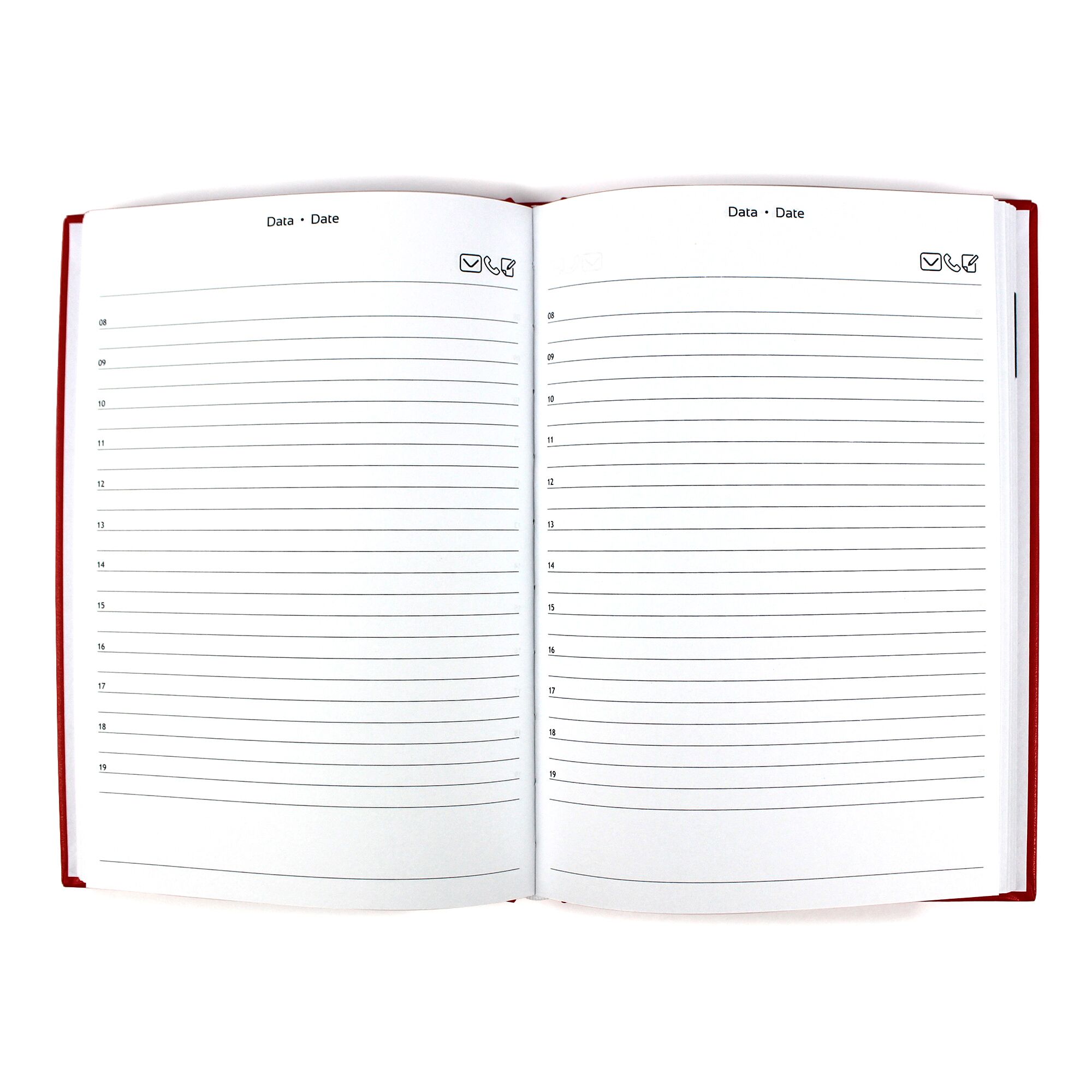 Agenda nedatata A5, bleumarin - imagine 2