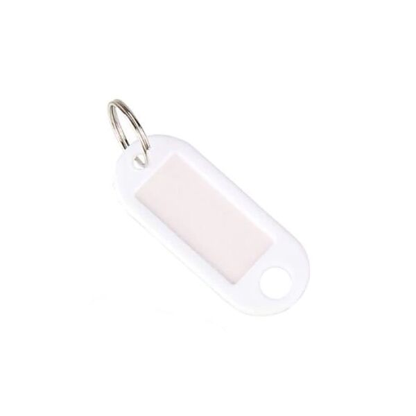 Etichete - suport plastic pentru chei 10buc/set EVOffice - albe