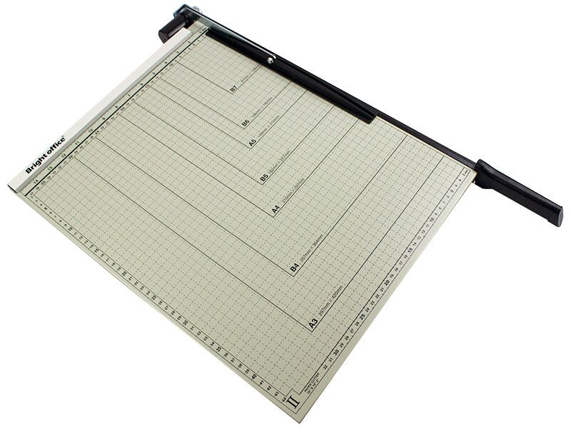 Ghilotina cu parghie si baza metalica 457*381mm, A3 12 coli EVOffice