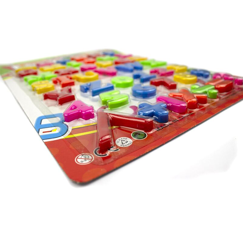 Set litere si cifre mari magnetice pentru tabla - imagine 2