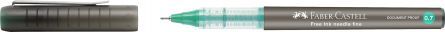 ROLLER FREE INK NEEDLE 0.7MM VERDE FABER-CASTELL - imagine 2