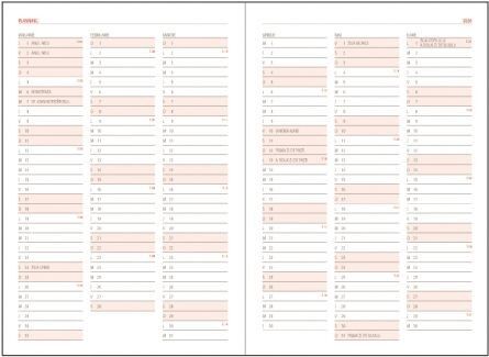 AGENDA A5 ZILNICA ALBASTRU PETROL TEXTURAT 2027 BASIC EGO - imagine 4